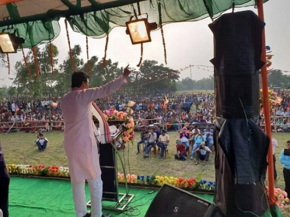Biplab Deb tells Bengal voters, â€˜Tripuraâ€™s 1.70 lakhs farmers benefited by Rs. 6000â€™s farmer schemeâ€™