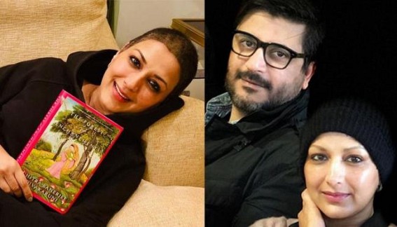 Sonali Bendre Shares Hubby Goldie Behl Has Been Her Biggest Strength During Her Cancer Treatment Sonali Bendre Shares Hubby Goldie Behl Has Been Her Biggest Strength During Her Cancer Treatment