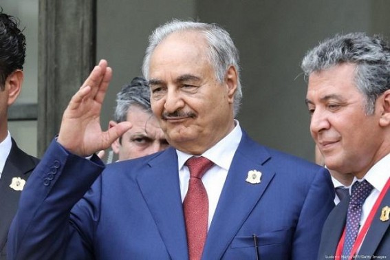 Tripoli urges Trump to stop Haftar's backers meddling in Libya Tripoli urges Trump to stop Haftar's backers meddling in Libya