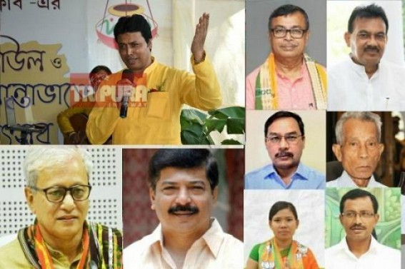 Biplab Deb to drop few Ministers for poor performance but Report says ‘Biplab Deb is the poorest performer’ along with year-wide Gaffes Biplab Deb to drop few Ministers for poor performance but Report says ‘Biplab Deb is the poorest performer’ along with year-wide Gaffes