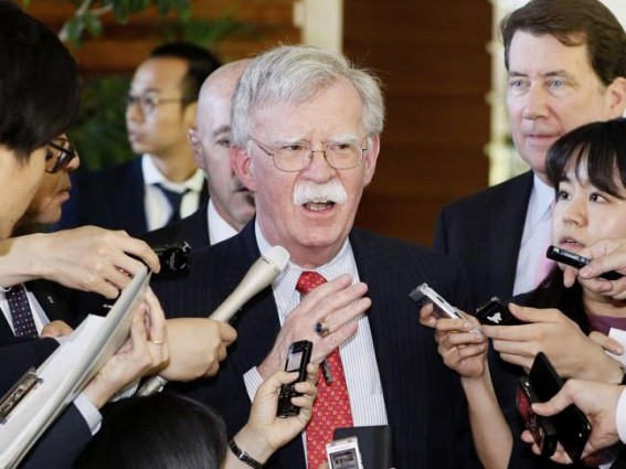 Bolton says N. Korea missile tests violated UN resolutions
