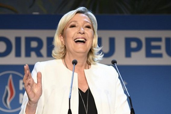 EU Parliament elections: Far-right Marine Le Pen declares victory over Macron EU Parliament elections: Far-right Marine Le Pen declares victory over Macron