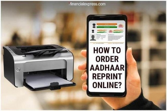 Can we reprint Aadhaar Card Online? How to order Aadhaar reprint, service charges and other details