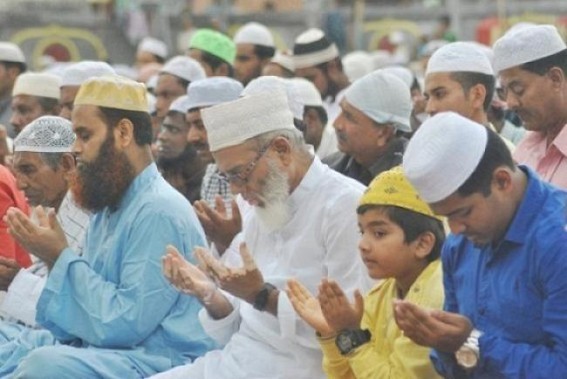 Eid-ul-Fitr celebration begins in Tripura, prayers offered at 9 am across mosques