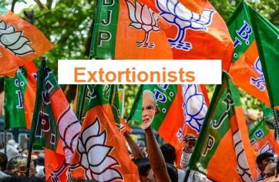 GDP down, highest expenditure spent by BJP in 2019 Election : Tripura BJP activists became â€˜Beggarsâ€™, â€˜Robbersâ€™ : Looting, attacking Public for donations, extortion