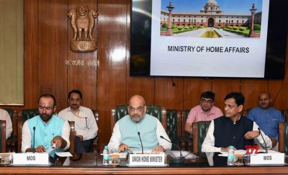 Shah holds meeting on internal security, Maoist issues Shah holds meeting on internal security, Maoist issues