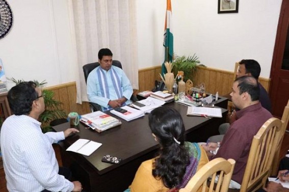Director of US Agency for International Development (USAID) met Tripura CM