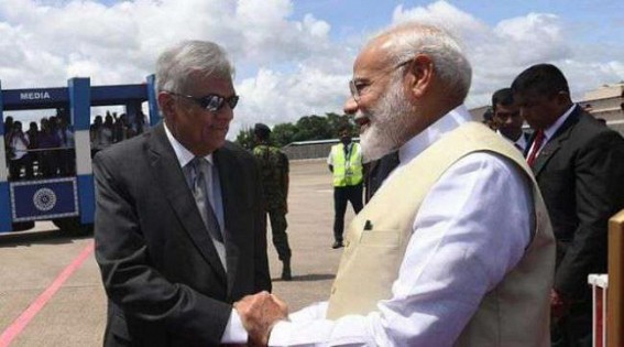 Sri Lanka a 'friend', Modi says after arriving from the Maldives
