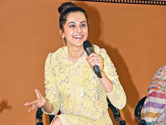 I'm a happy outsider: Taapsee Pannu I'm a happy outsider: Taapsee Pannu