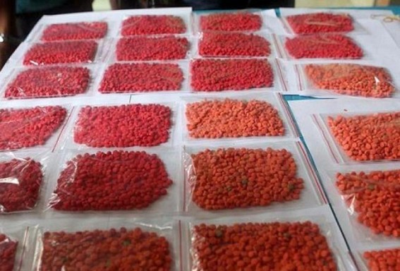 Yaba tablets worth Rs. 4.80 lakhs seized from Indo-Bangla border at Boxonagar