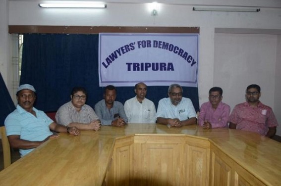 New Lawyers' Organization formed by Tripura Lawyers to save democracy