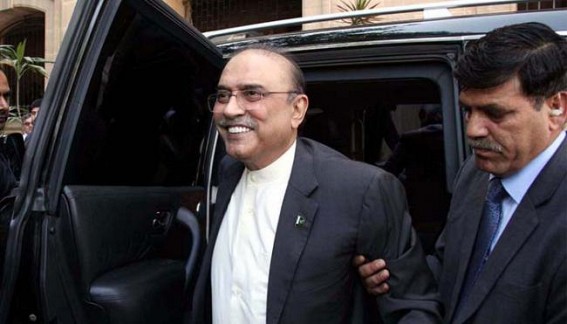 Ex-Pakistan President Zardari arrested by NAB Ex-Pakistan President Zardari arrested by NAB
