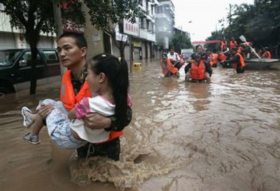 16 killed in China rains