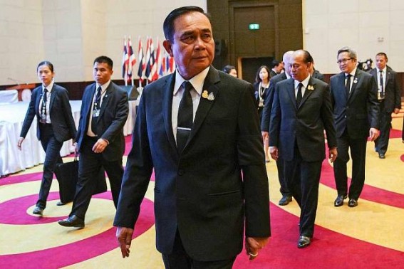 Coup leader Prayuth Chan-ocha takes office as Thai PM