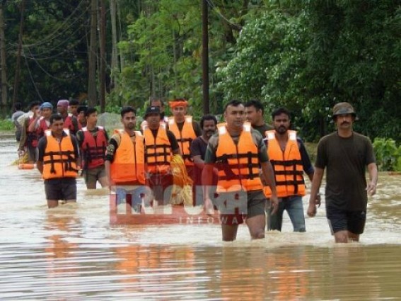 Tripura Govt sought ‘Special Package’ to end devastating flood problems permanently, demands to depute high level team by NITI Aayog Tripura Govt sought ‘Special Package’ to end devastating flood problems permanently, demands to depute high level team by NITI Aayog