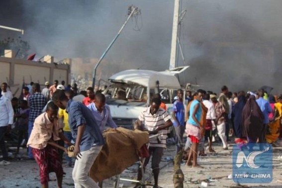 10 killed, several injured in Mogadishu car bombings 10 killed, several injured in Mogadishu car bombings