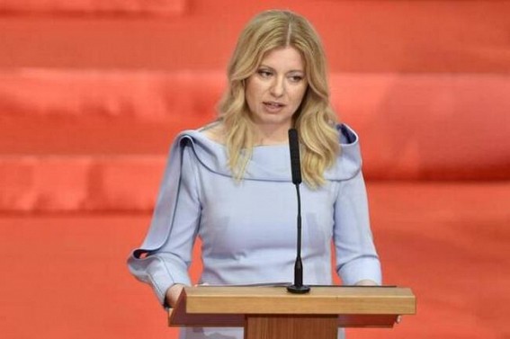 Zuzana Caputova sworn in as Slovakia's first female President