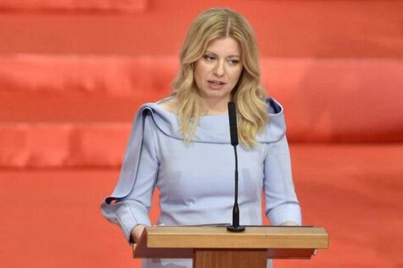Zuzana Caputova sworn in as Slovakia's first female President Zuzana Caputova sworn in as Slovakia's first female President