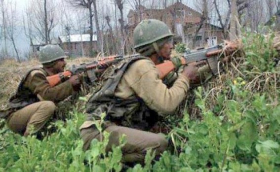 Soldier, 2 militants killed in J&K gunfight Soldier, 2 militants killed in J&K gunfight