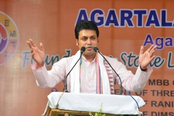 â€˜Water-Logging problems in Agartala will end permanently soonâ€™, assures CM Biplab Deb