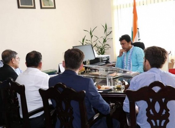 ADB delegation held meeting with Tripura CM, discussed Rs1650 Crores Loan disbursement 