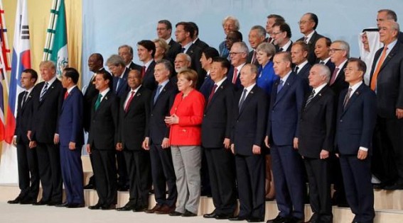 G20 members discuss economy, trade in Osaka Summit