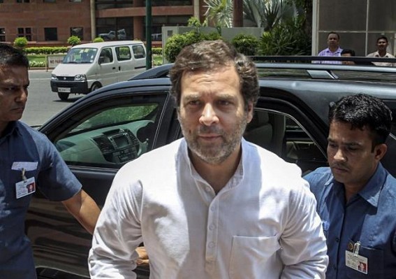 RSS defamation case: Rahul appears in Mumbai court