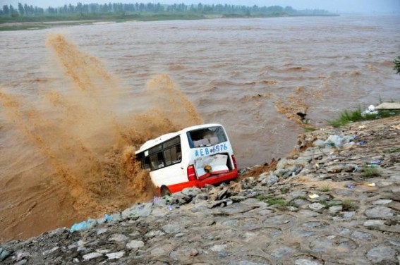 China floods: 22 killed, 7 mn affected since June China floods: 22 killed, 7 mn affected since June