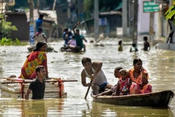 Bihar fears floods as heavy rains swell rivers Bihar fears floods as heavy rains swell rivers