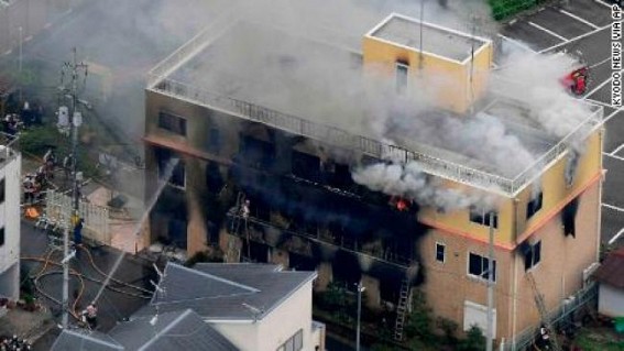23 killed in suspected arson attack at Japan anime studio