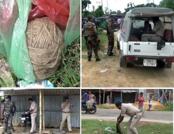 Tension in Agartala outskirts after live bomb recovered ahead of Panchayat Election: Illegal manufacturing of arms, bombs turned major threat for Tripuraâ€™s Law and Order