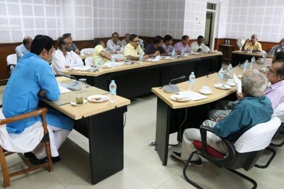 Agartala Water Logging : CM held review meeting Agartala Water Logging : CM held review meeting