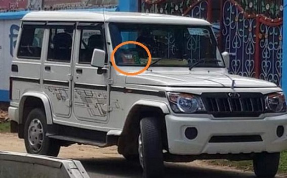Belonia’s Mafia ‘Kala Manik’ cum BJP leader flaunts muscle power, roams in numberless Bolero vehicle Belonia’s Mafia ‘Kala Manik’ cum BJP leader flaunts muscle power, roams in numberless Bolero vehicle