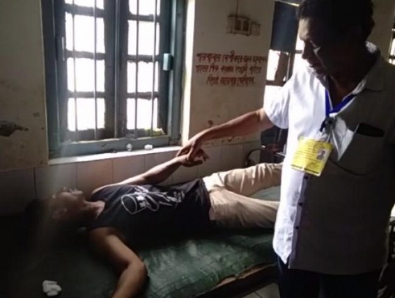 2 injured in electric shock in booth centre at Kadamtala, hospitalized 2 injured in electric shock in booth centre at Kadamtala, hospitalized