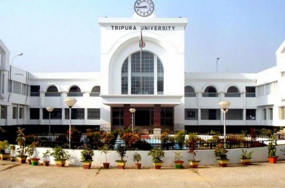 Tripura University preferring Hindi language in banners replacing Bengali, alleged Bengali lovers