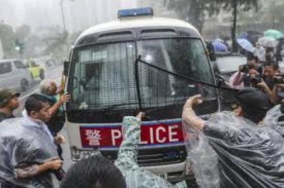 44 people charged with rioting in Hong Kong 44 people charged with rioting in Hong Kong