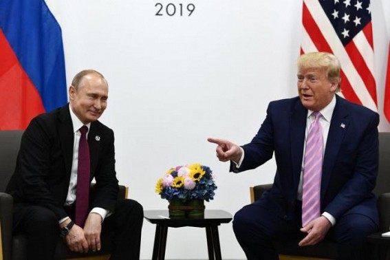 Trump, Putin speak over phone on trade, wildfires Trump, Putin speak over phone on trade, wildfires