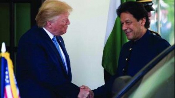 Pak urges US to persuade India to accept mediation on Kashmir Pak urges US to persuade India to accept mediation on Kashmir
