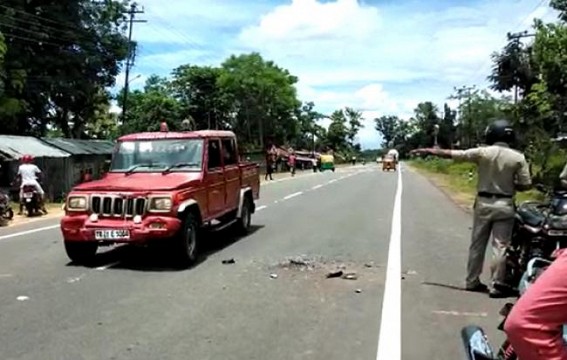 2 injured in road mishap 2 injured in road mishap