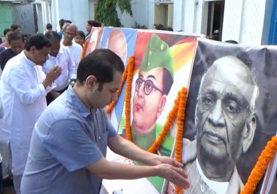 Congress remembers freedom fighters on Quit India movement's 77th anniversary Congress remembers freedom fighters on Quit India movement's 77th anniversary