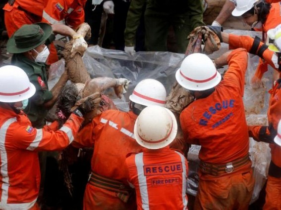 Toll in Myanmar landslide reaches 51 Toll in Myanmar landslide reaches 51