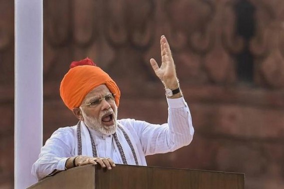 PM Modi’s I-Day speech added by Political Strike at Red Fort, says, ‘70 years pending work on Article 370, 35A is now done at 70 days of new Govt’ PM Modi’s I-Day speech added by Political Strike at Red Fort, says, ‘70 years pending work on Article 370, 35A is now done at 70 days of new Govt’