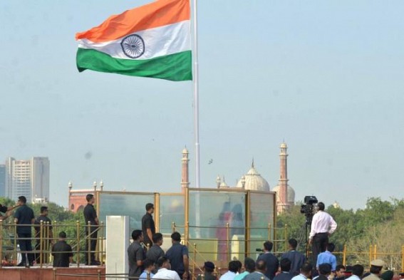 Incident free I-Day celebration at Red Fort