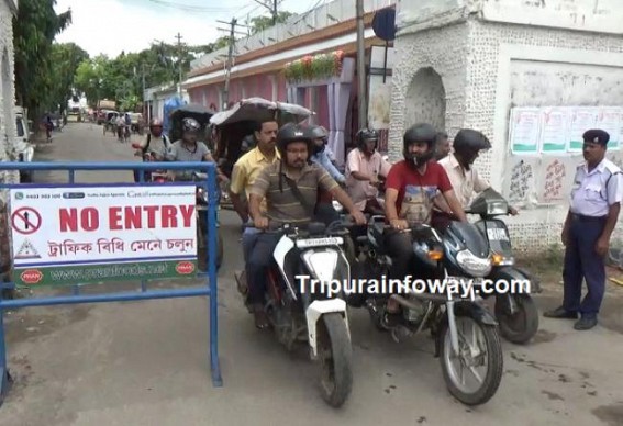 Traffic routes in Agartala in office hours changed for ‘experiment’ from today Traffic routes in Agartala in office hours changed for ‘experiment’ from today