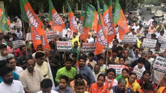 BJP worker killed in Bengal BJP worker killed in Bengal