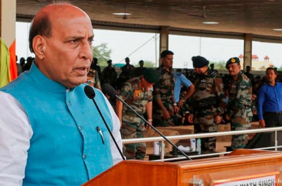 Talks with Pakistan only on PoK: Rajnath Singh