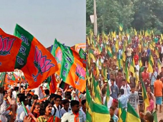 BJPâ€™s â€˜Ek Tripura, Shrestha Tripuraâ€™ Mission vs. IPFTâ€™s Tipraland Dream increasing ideological tensions in alliance