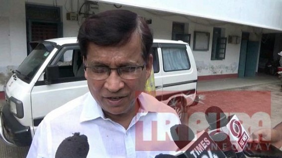 Vigilance team interrogated Tripura former Finance, PWD Minister Badal Choudhury 