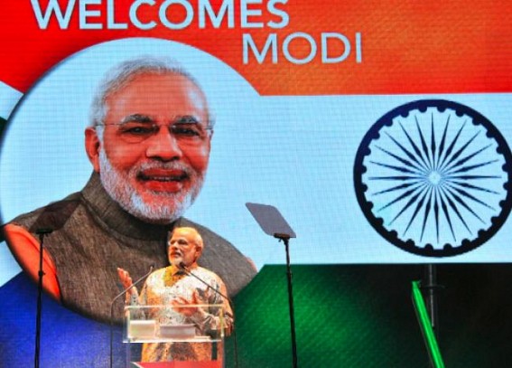 130 cr Indians have begun their journey towards 'vikas': Modi