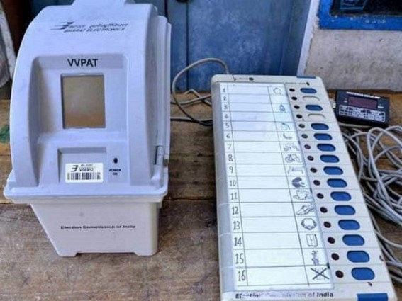 EVM, VVPAT to be used in by-elections : Model code of conduct comes in effect in Tripura's Badharghat constituency